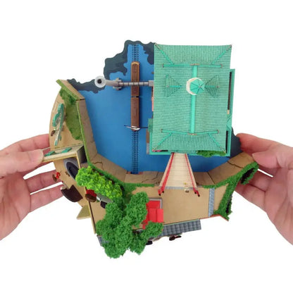 Spirited Away: Badehaus (Non-Scale) - Paper Diorama Kit