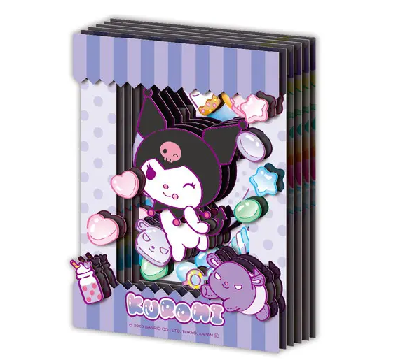 Sanrio Characters: Paper Shadow Art Mini Kuromi