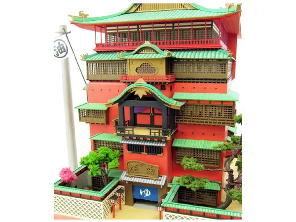 Spirited Away: Aburaya Badehaus 1:150 - Paper Diorama