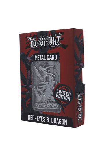 Yu-Gi-Oh!: Red Eyes B. Dragon - Replik Karte Limited Edition