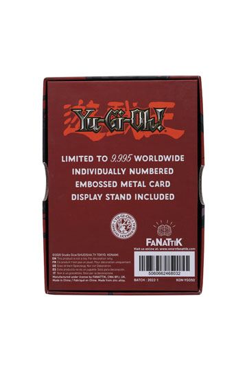 Yu-Gi-Oh!: Red Eyes B. Dragon - Replik Karte Limited Edition
