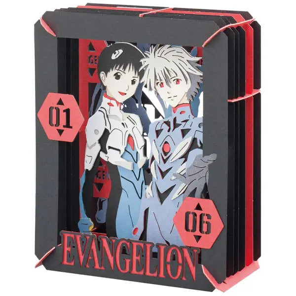 Evangelion: PAPER THEATER PT-154X Shinji & Kaworu [Renewal]