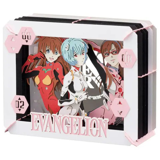 Evangelion: PAPER THEATER PT-155X Rei, Asuka, Mari [Renewal]