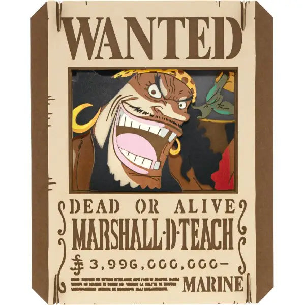 ONE PIECE: PAPER THEATER Marshall D. Teach PT-370