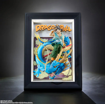 Dragon Ball: Son Goku & Dragon – 3D Wall Art – Tamashii Art - ca. 27 cm