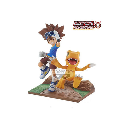 Digimon Adventure Dxf Adventure Archives Taichi & Agumon 15cm