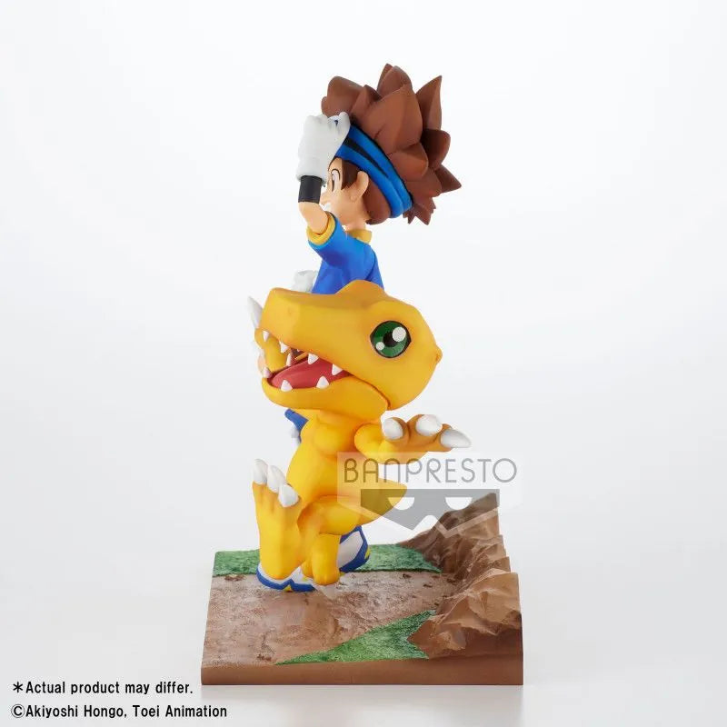 Digimon Adventure Dxf Adventure Archives Taichi & Agumon 15cm