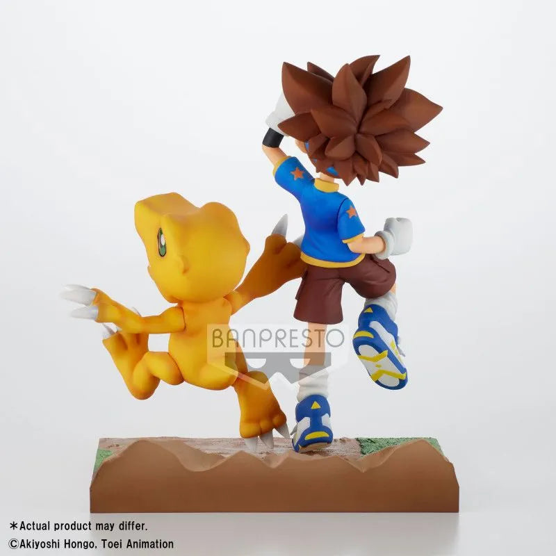 Digimon Adventure Dxf Adventure Archives Taichi & Agumon 15cm