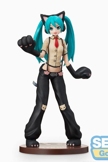 Hatsune Miku: Project DIVA Arcade Future Tone SPM Kitty Cat 23 cm