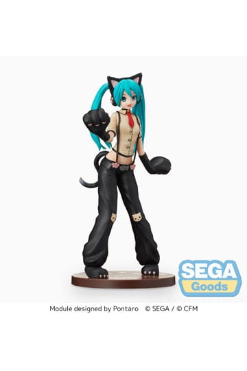 Hatsune Miku: Project DIVA Arcade Future Tone SPM Kitty Cat 23 cm