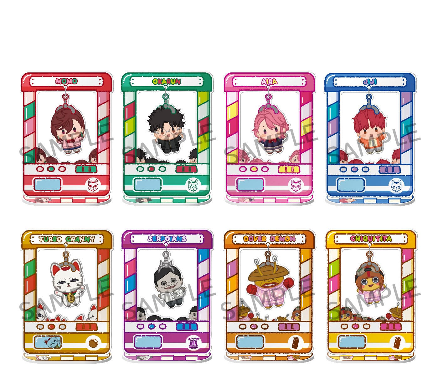 Dandadan Acryl Figuren Chara Catcher 9 cm Blind Box