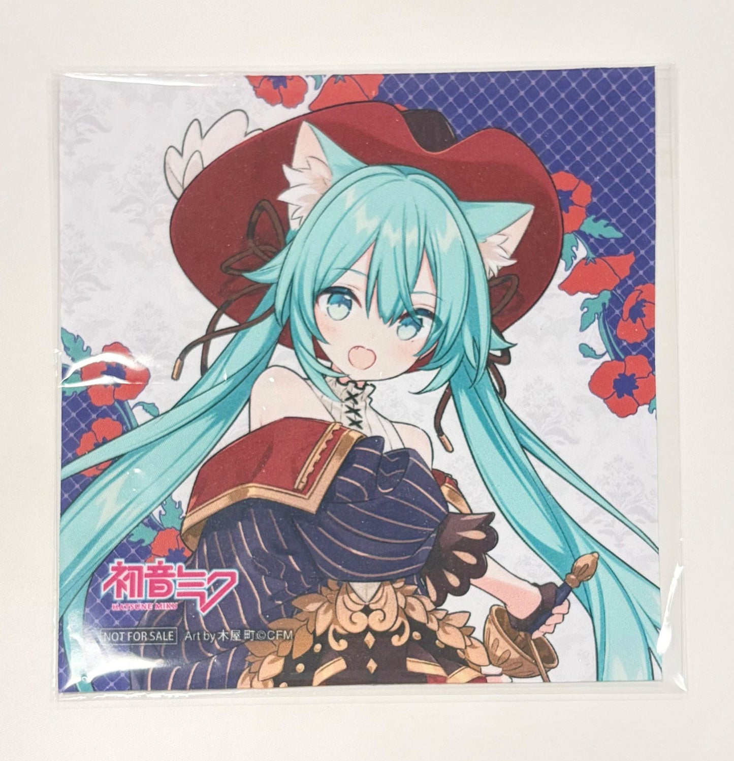 Hatsune Miku PVC Statue Hatsune Miku Wonderland Puss in Boots 18 cm (with bonus Mikrofasertuch)