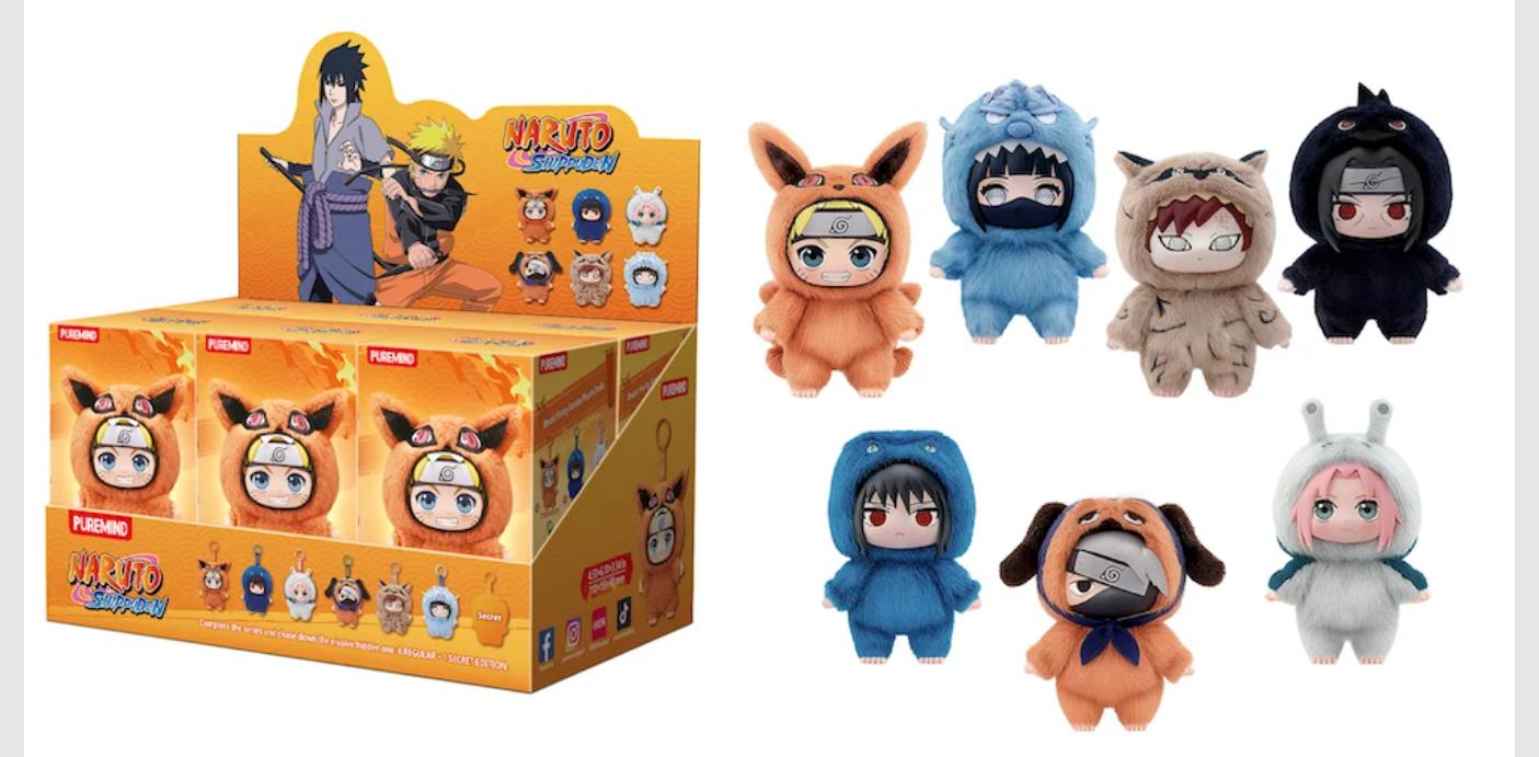 NARUTO - Vinyl Plush - Blind Box (6pcs)