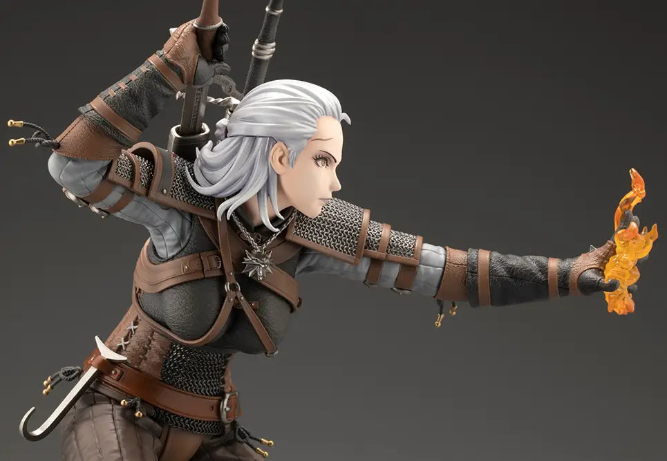 The Witcher: Geralt Bishojo – 1/7 Scale Statue – ca. 29 cm