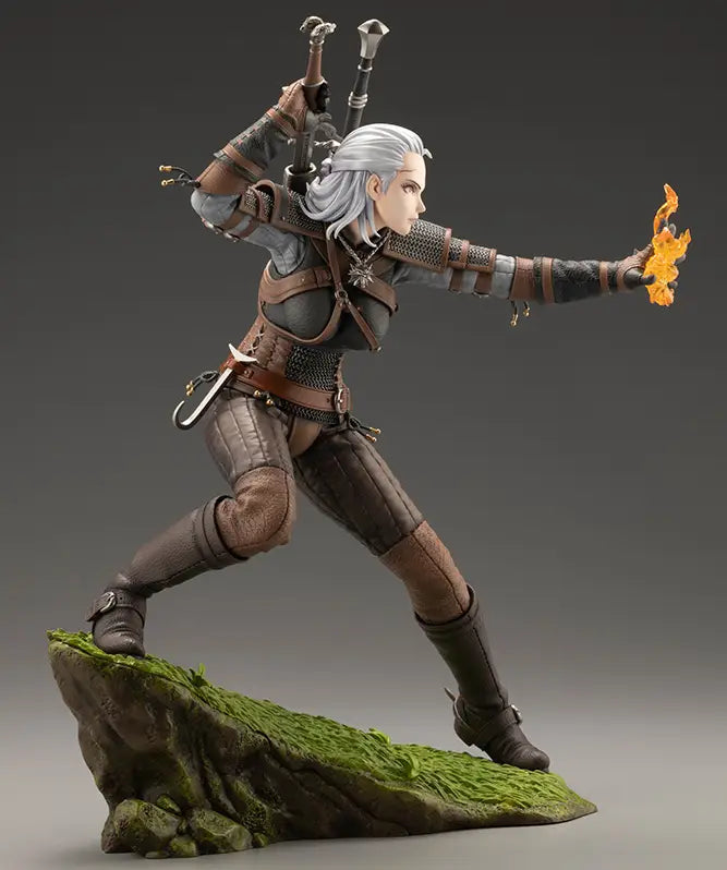 The Witcher: Geralt Bishojo – 1/7 Scale Statue – ca. 29 cm