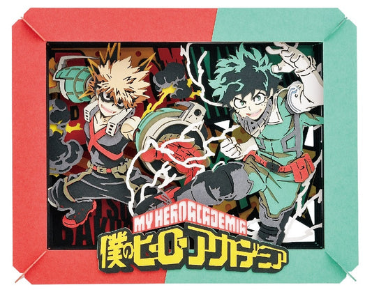 Paper Theater: My Hero Academia - Izuku Midoriya & Katsuki Bakugo