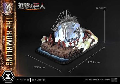 Attack on Titan: Ultimate Diorama Masterline – The Rumbling – Prime 1 Studio