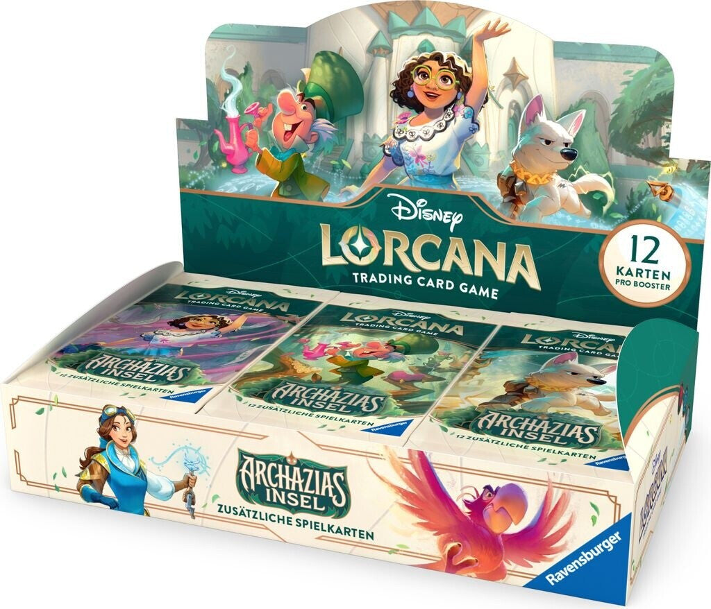 Disney Lorcana TCG Archazias Insel Display - Deutsch