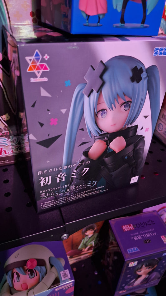 Colorful Stage! The Movie: A Miku Who Can't Sing - Hatsune Miku - Shuttered Sekai Luminasta Figur (SEGA)