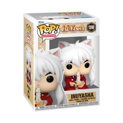 Inuyasha POP! Animation Vinyl Figur Inuyasha(Eating) 9 cm